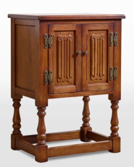 Old Charm Pedestal Cabinet