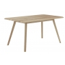 Evergreen Solid Oak 1.4m Fixed Dining Table