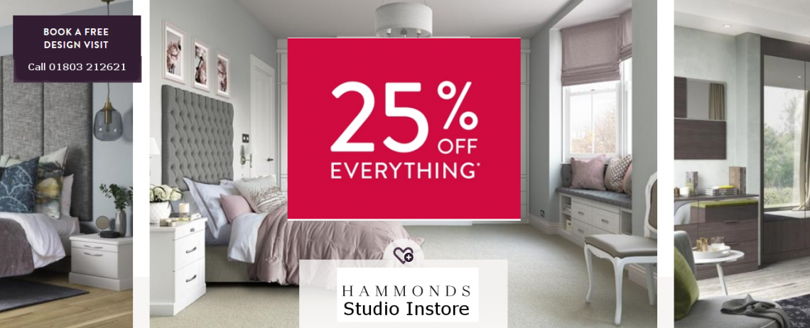 Hammonds Fitted Bedroom Studio Instore At Charltons Torquay