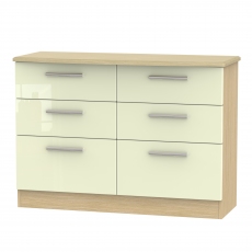 Mayfair 6 Drawer Midi Chest