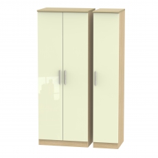 Mayfair Tall Triple Plain Wardrobe