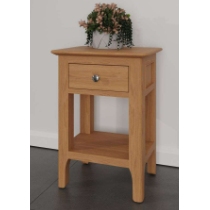 Newton Oak Finish Side Table