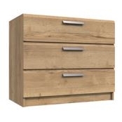 Waterfall 3 Drawer Chest