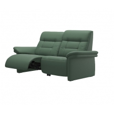 Stressless Mary 2 Seater Power Recliner Sofa with Upholstered Arms