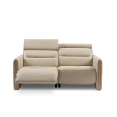 Stressless Emily 2 Seater Power Recliner Sofa with Wood Arm