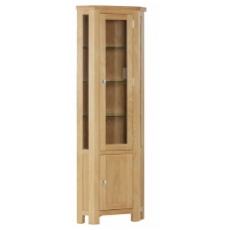 Rutland Glazed Corner Display Cabinet