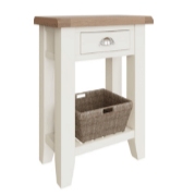 Topsham Telephone Table - White