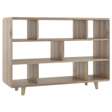 Evergreen Solid Oak Low Display Cabinet