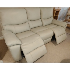 Grosvenor Promotion - 3 Seater Power Recliner Sofa in CAT15 Stone Leather