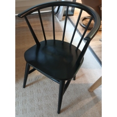 Evergreen Black Ash Dining Arm Chair