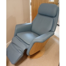 Stressless Sam Power Swivel Chair with Heat and Massage Function