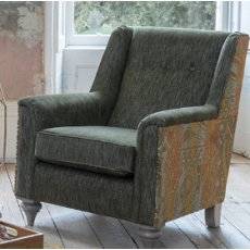 Alstons Darwin Accent Chair with Single Fabric Choice