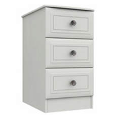 Atlanta 3 Drawer Bedside Chest