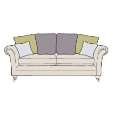 Alstons Charlbury 3 Seater Pillow Back Sofa