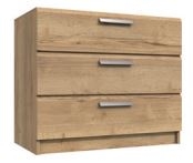 Waterfall 3 Drawer Chest