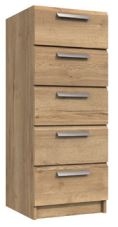 Waterfall 5 Drawer Narrow Chest