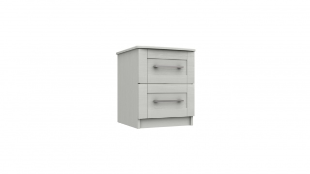 Nashville 2 Drawer Bedside Chest