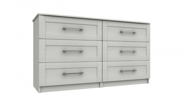 Nashville 3 Drawer Double Chest