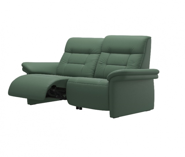 Stressless Mary 2 Seater Power Recliner Sofa with Upholstered Arms