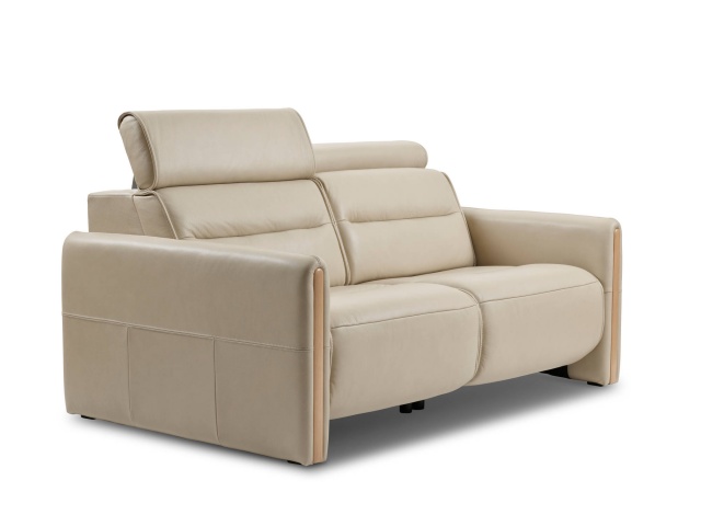 Stressless Emily 3 Seater Sofa with Wood Arm