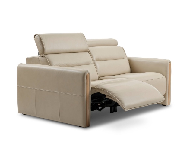 Stressless Emily 2 Seater Power Recliner Sofa with Steel Arm