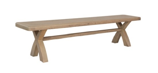 Paris Cross Leg Dining Bench