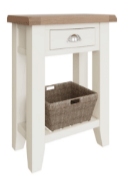 Topsham Telephone Table - White