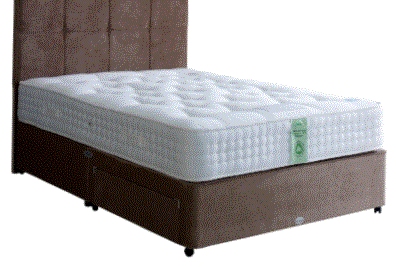 Smeaton Ultimate Natural 1000 Divan Set (No Drawers)