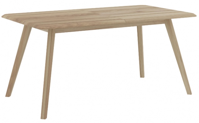 Evergreen Solid Oak Extending Dining Table 1.4m-1.8m