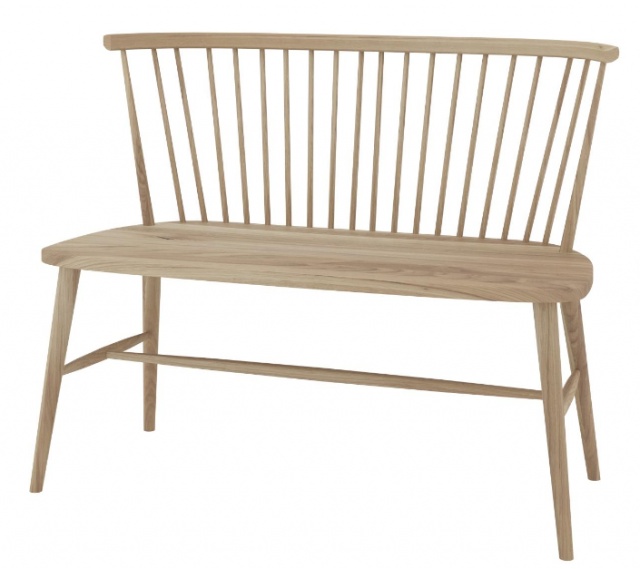 Evergreen Solid Oak Bench