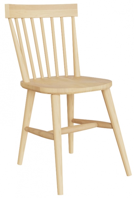 Evergreen Solid Oak Dining Chair