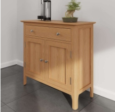 Newton Oak Finish Small Sideboard