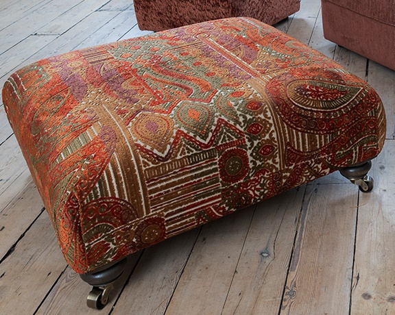 Alstons Darwin Square Footstool