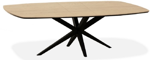 Sloane Danish Oval Extending Dining Table 160-217cm