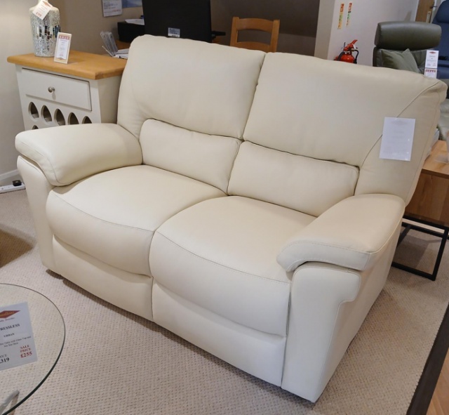 Amalfi Leather 2 Seater Sofa