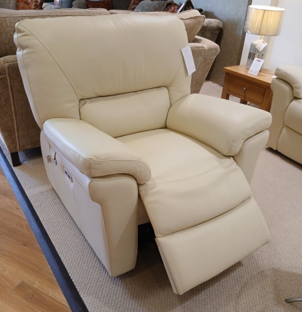 Amalfi Leather Power Recliner Chair