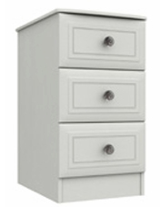 Atlanta 3 Drawer Bedside Chest