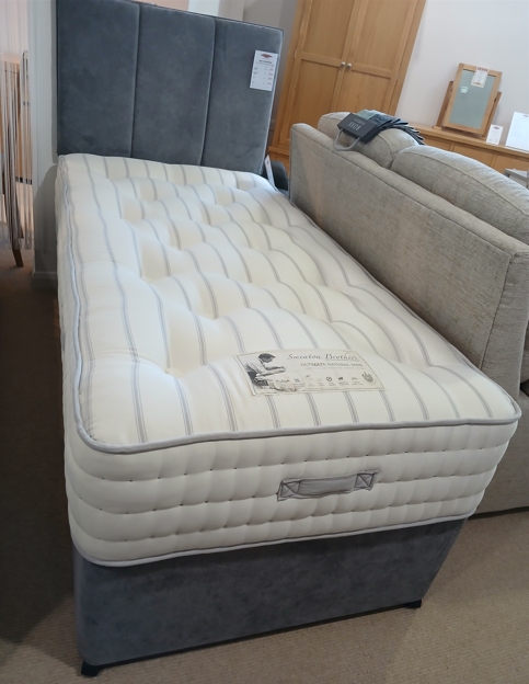 Smeaton Ultimate Natural 2000 Single Bed with Headboard