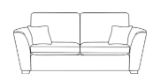 Alstons Tasman 2 Seater Standard Back Sofa