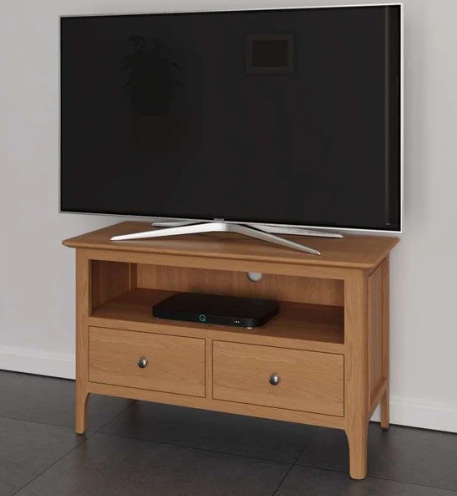 Newton Oak Finish Standard TV Cabinet