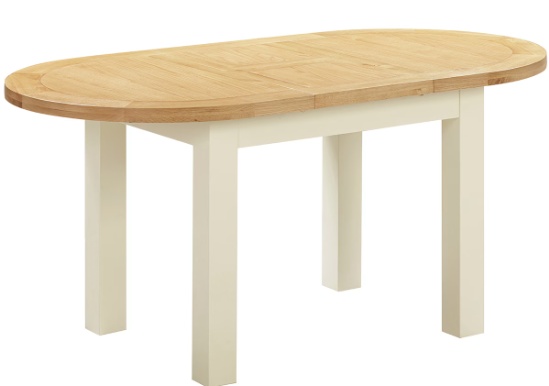 Rutland D-End Extending Dining Table 130cm-170cm