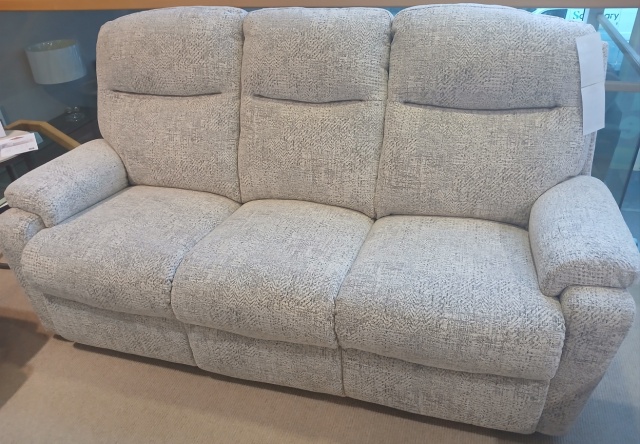 Avignon 3 Seater Sofa with Manual Recliner Action