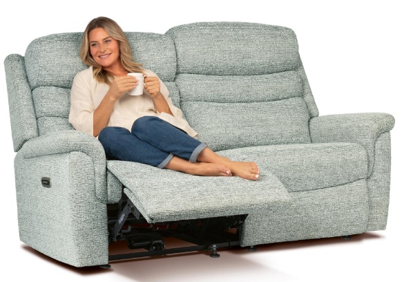 Sherborne Leyburn 2 Seater Lounger Powered Recliner Sofa