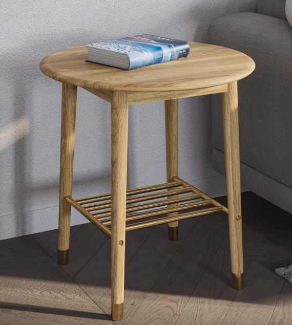 Nevada Side Table - Available in Ash or Walnut