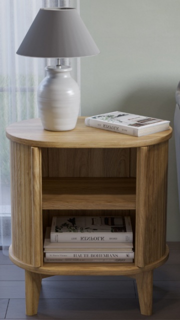 Nevada Lamp Table - Available in Ash or Walnut COPY