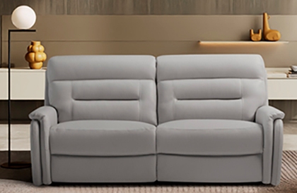 Sienna 2 Cushion 3 Seater Sofa With LHF or RHF Power Recliner Action