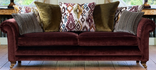 Alstons Charlbury Grand Pillow Back Sofa