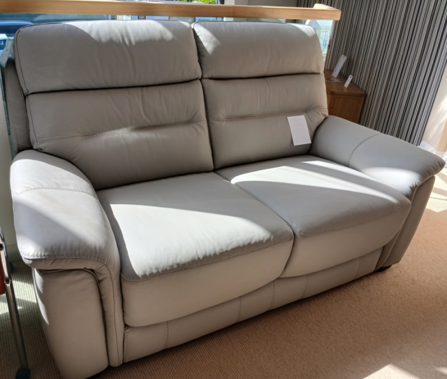 Marseille 2 Seater Leather Sofa