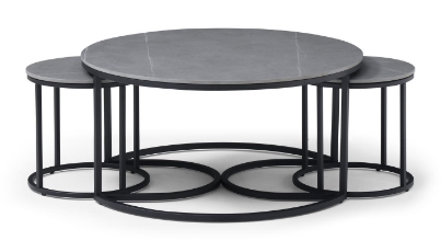 Sierra Coffee Table with 2 Nested Side Tables