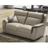 Rimini 2 Seater Sofa in Leather available with recliner actions